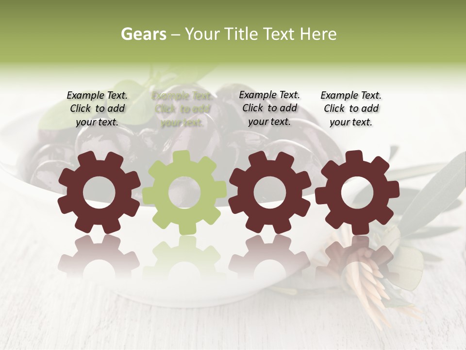 Summer Branch Antipasti PowerPoint Template