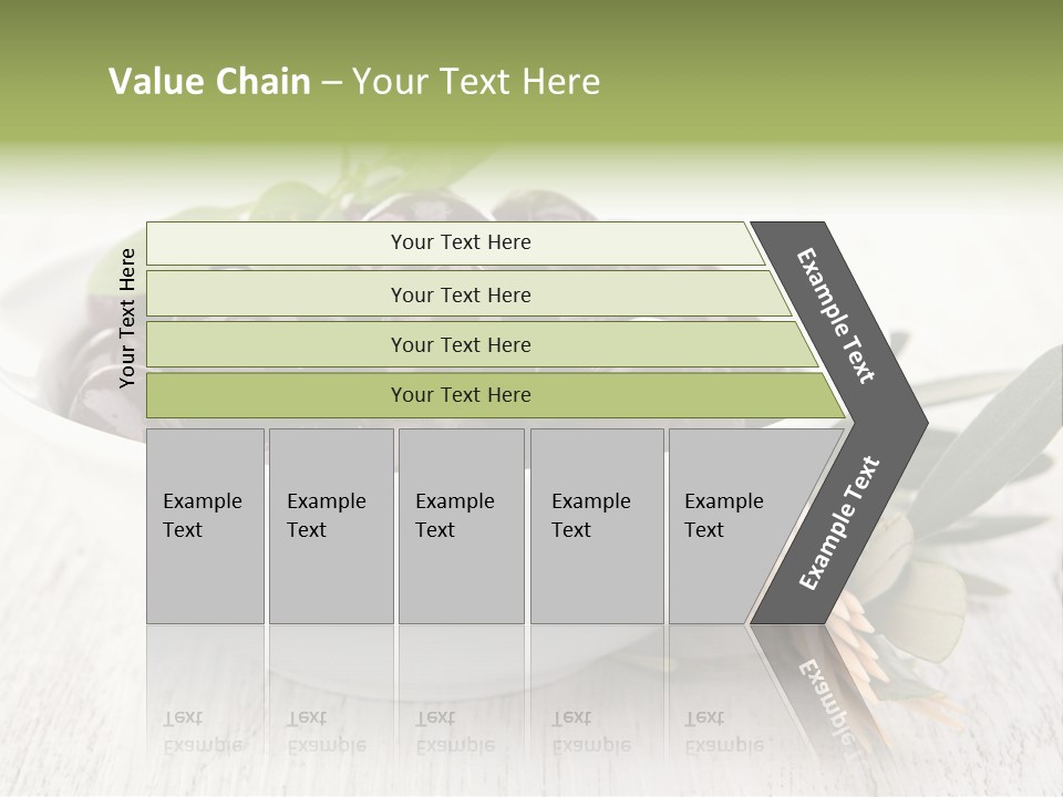Summer Branch Antipasti PowerPoint Template