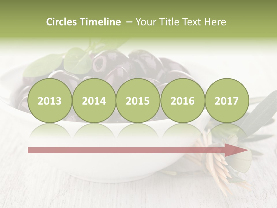 Summer Branch Antipasti PowerPoint Template