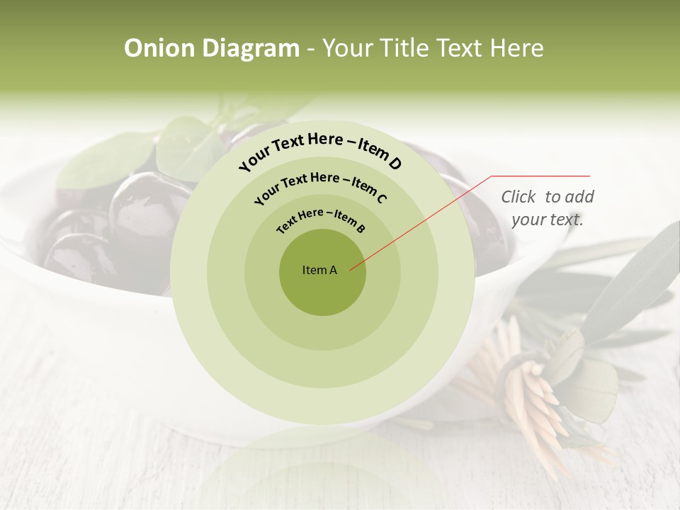 Summer Branch Antipasti PowerPoint Template