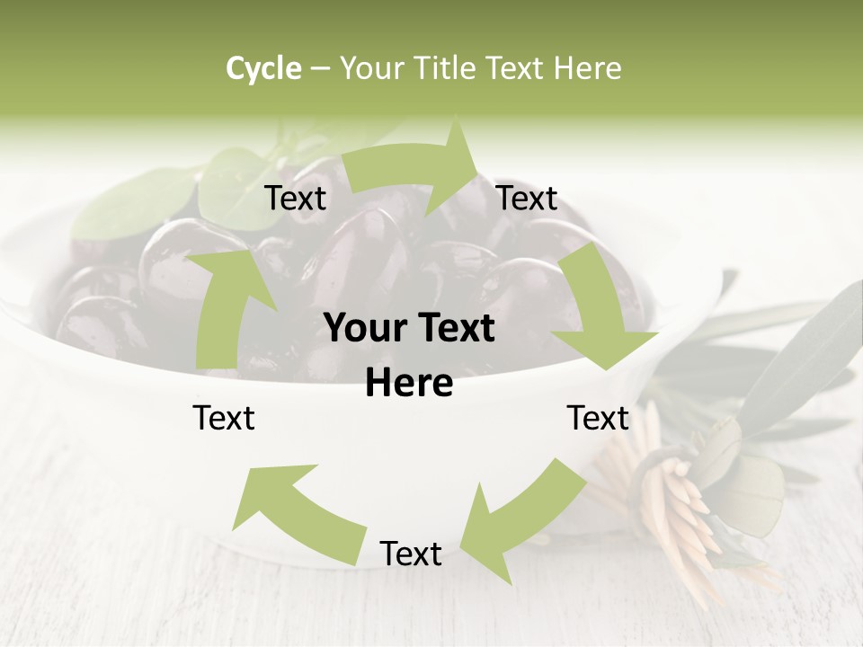 Summer Branch Antipasti PowerPoint Template