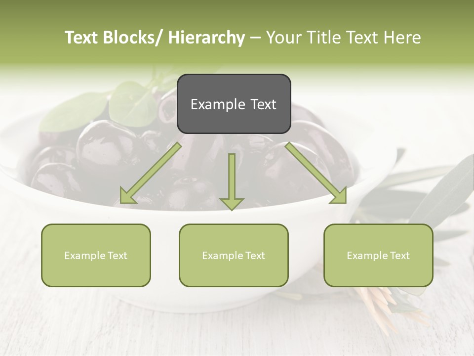 Summer Branch Antipasti PowerPoint Template