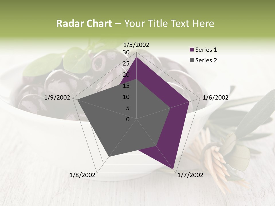 Summer Branch Antipasti PowerPoint Template