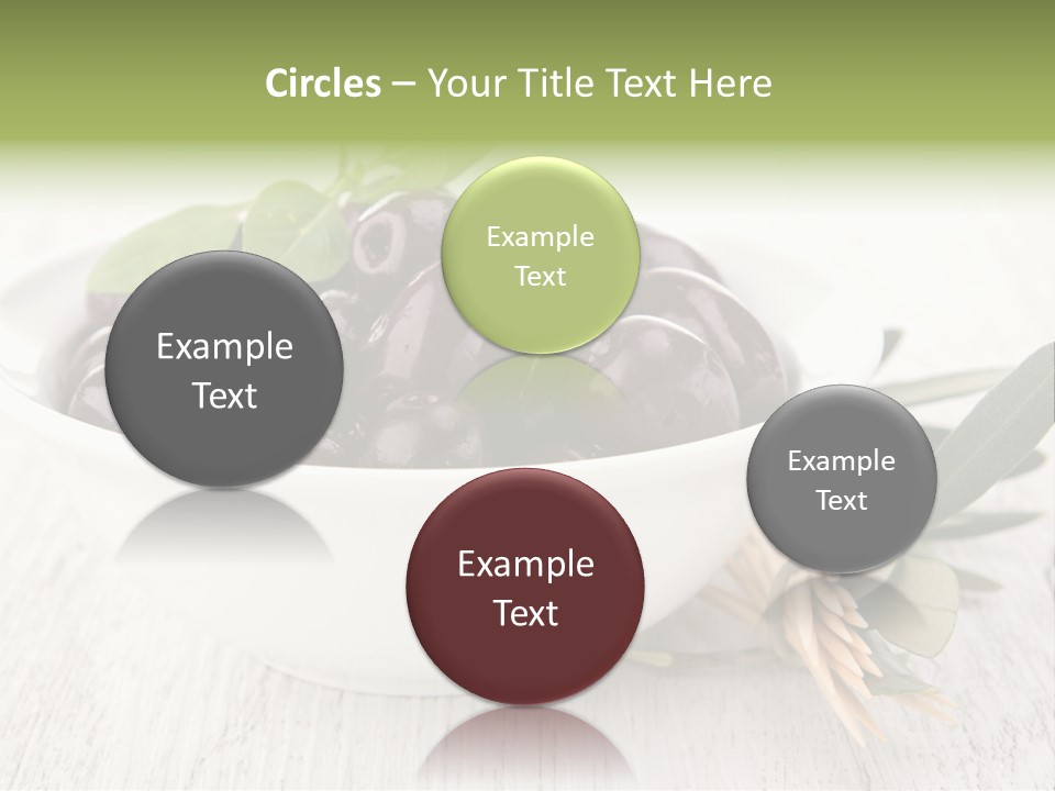 Summer Branch Antipasti PowerPoint Template
