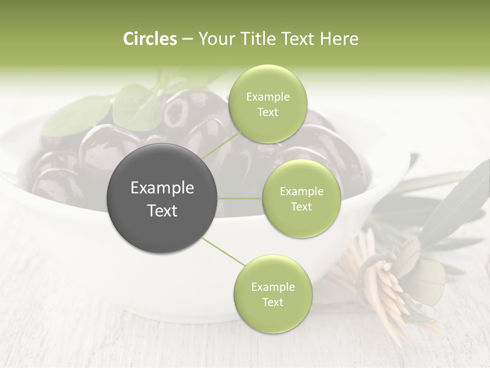 Summer Branch Antipasti PowerPoint Template