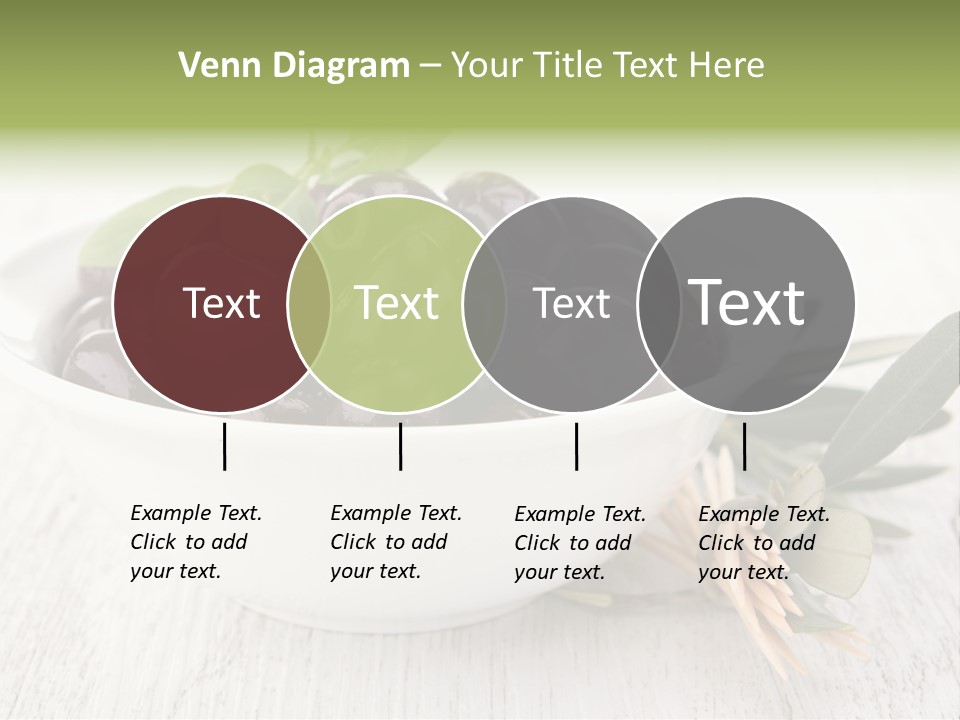 Summer Branch Antipasti PowerPoint Template