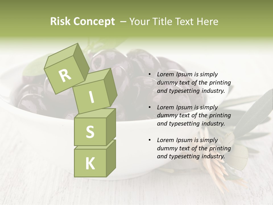 Summer Branch Antipasti PowerPoint Template