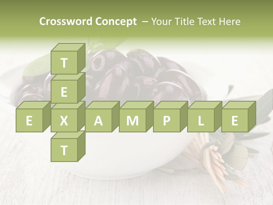 Summer Branch Antipasti PowerPoint Template