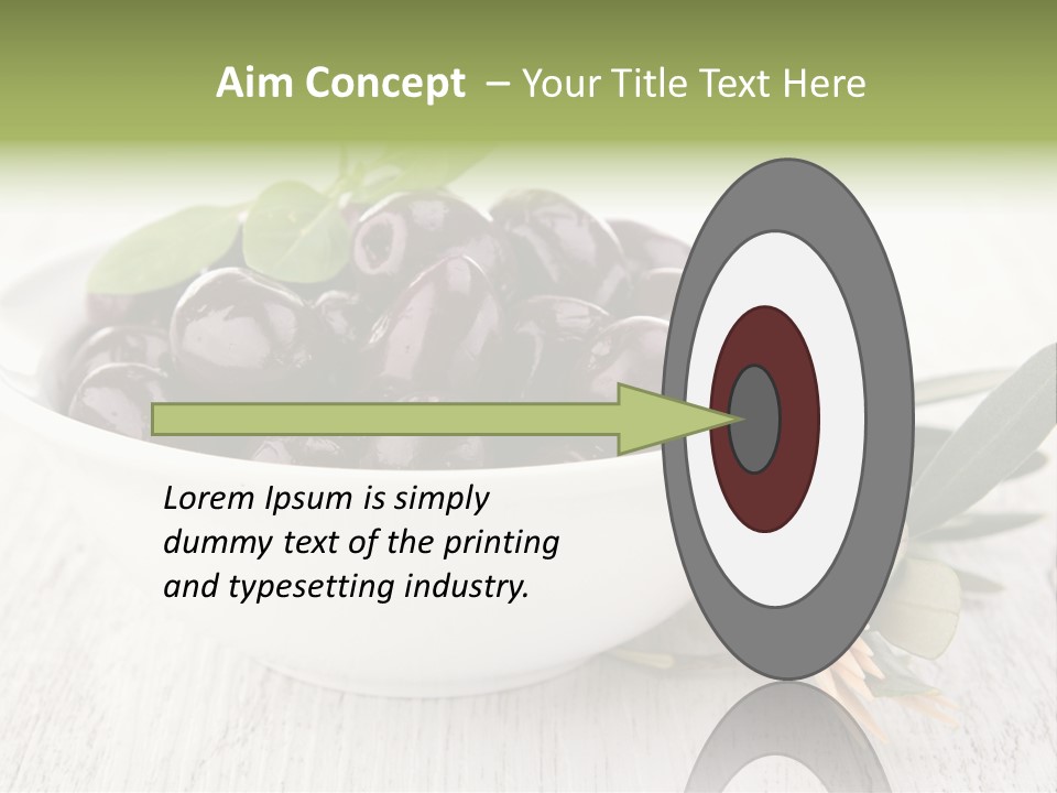 Summer Branch Antipasti PowerPoint Template