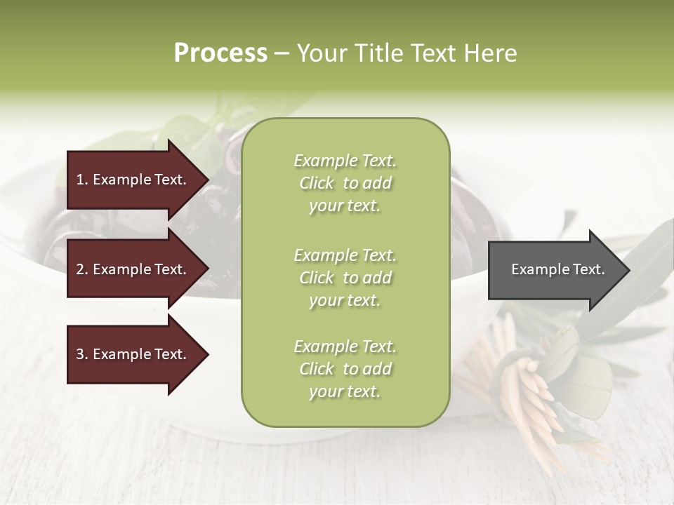 Summer Branch Antipasti PowerPoint Template