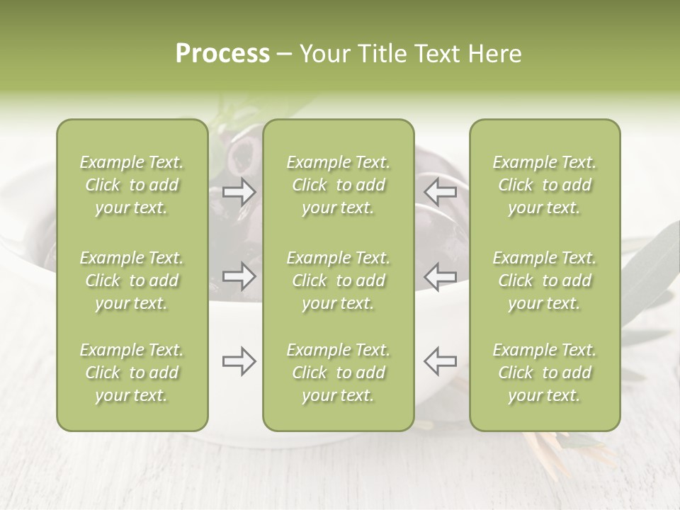Summer Branch Antipasti PowerPoint Template