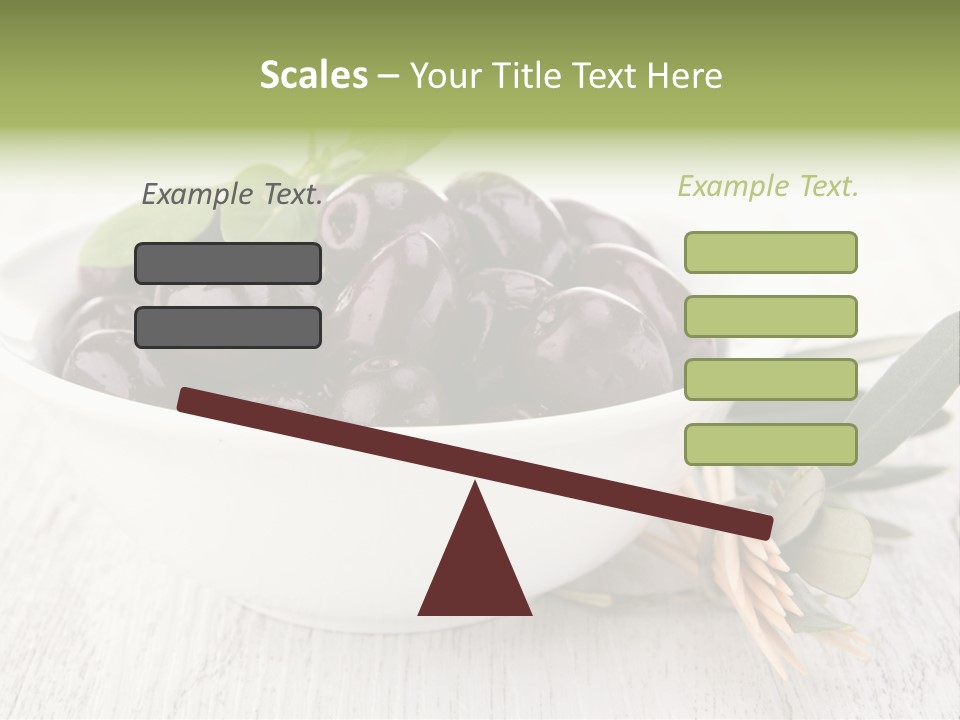 Summer Branch Antipasti PowerPoint Template