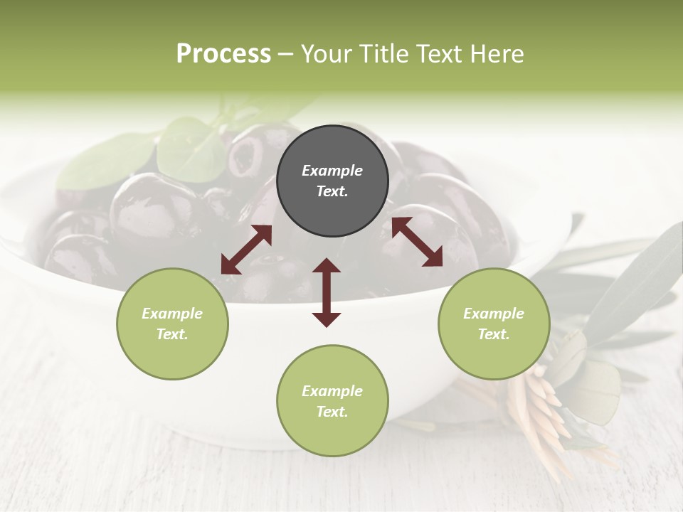 Summer Branch Antipasti PowerPoint Template