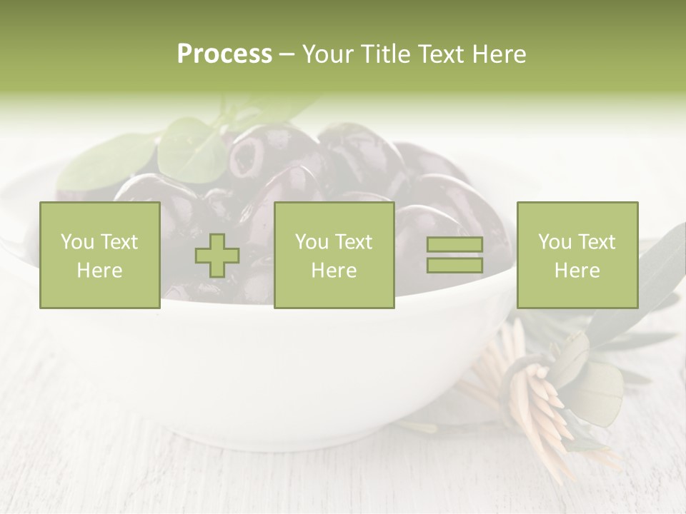 Summer Branch Antipasti PowerPoint Template