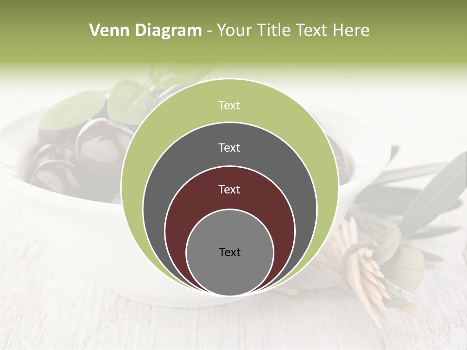 Summer Branch Antipasti PowerPoint Template