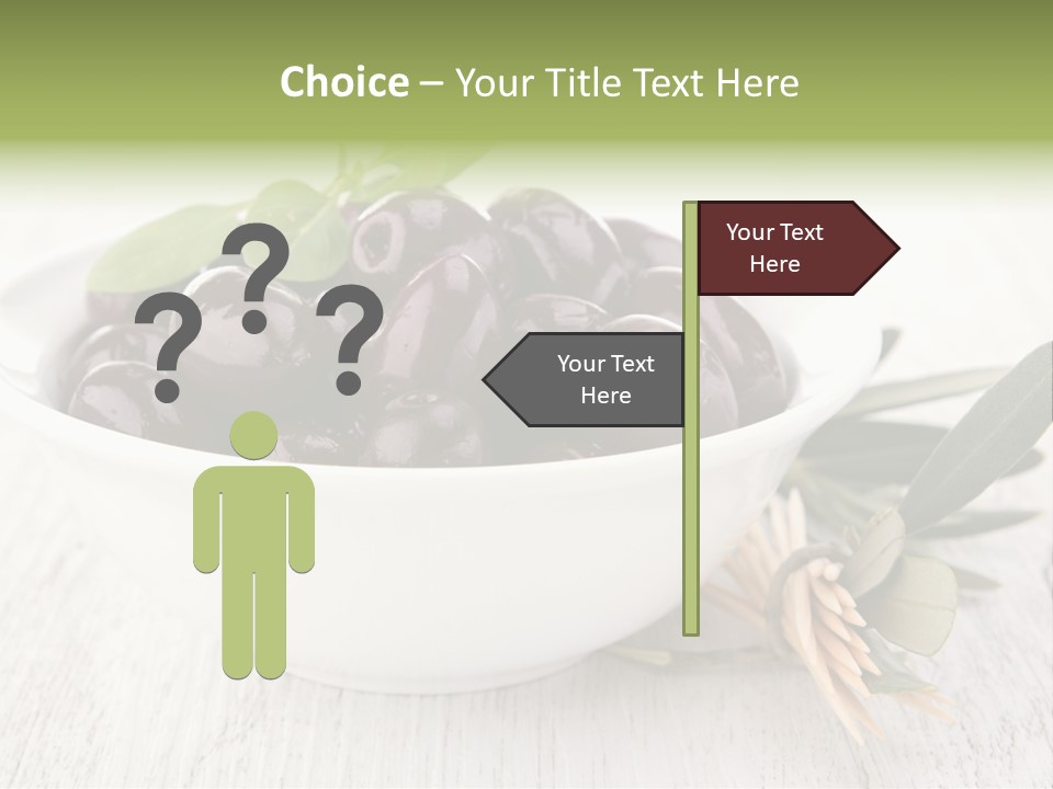 Summer Branch Antipasti PowerPoint Template