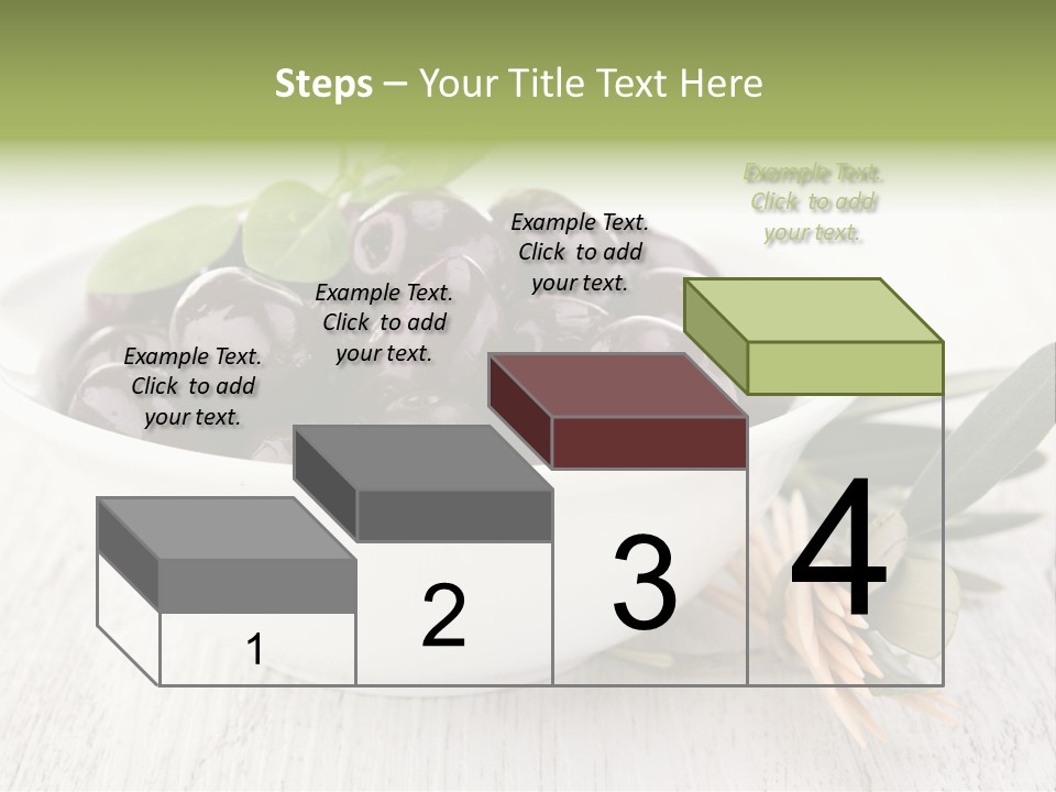 Summer Branch Antipasti PowerPoint Template