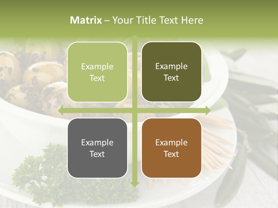 Gastronomy Cooking Condiment PowerPoint Template