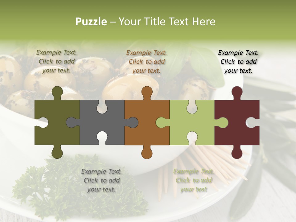 Gastronomy Cooking Condiment PowerPoint Template