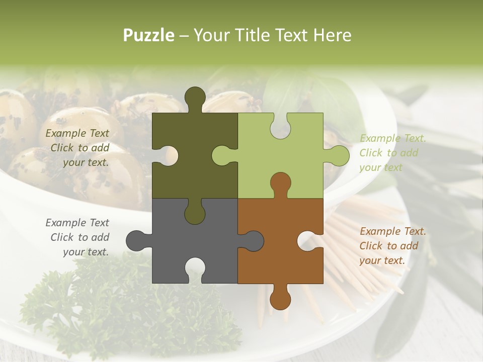 Gastronomy Cooking Condiment PowerPoint Template