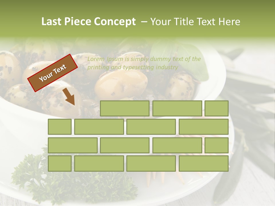 Gastronomy Cooking Condiment PowerPoint Template