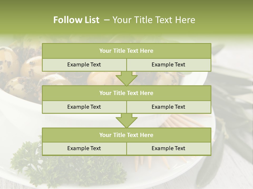 Gastronomy Cooking Condiment PowerPoint Template