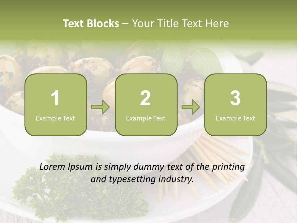 Gastronomy Cooking Condiment PowerPoint Template