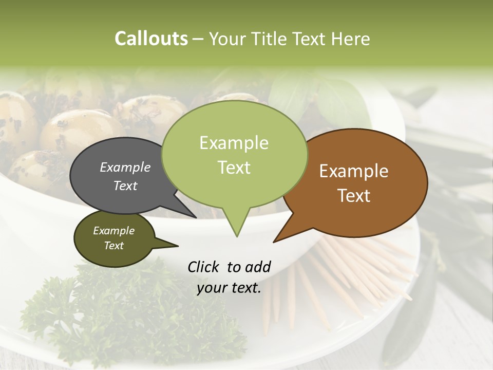 Gastronomy Cooking Condiment PowerPoint Template