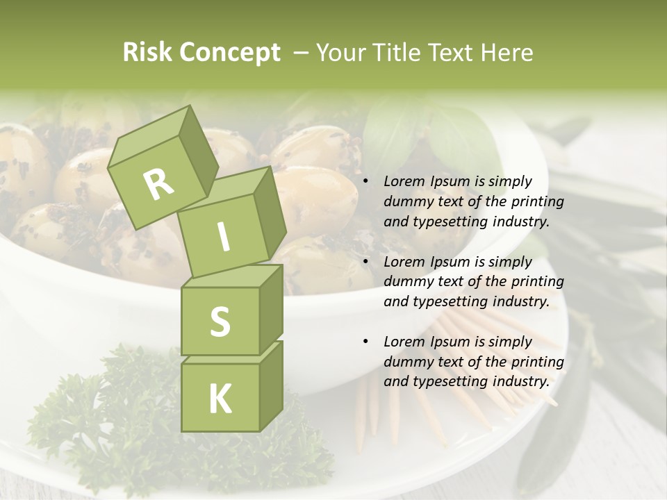 Gastronomy Cooking Condiment PowerPoint Template