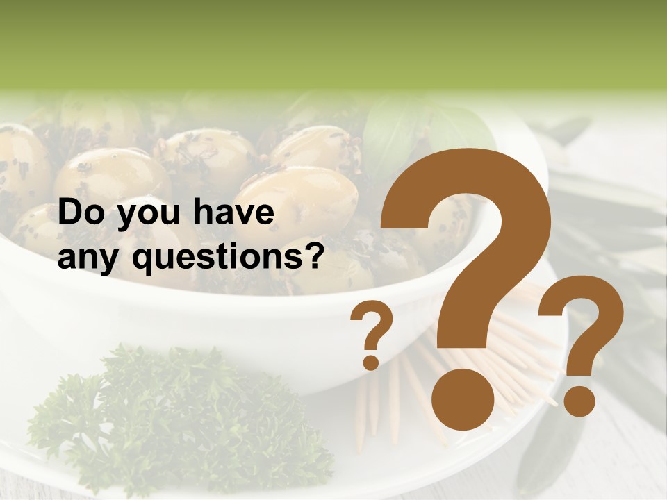 Gastronomy Cooking Condiment PowerPoint Template