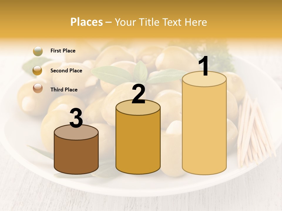 Condiment Cook Branch PowerPoint Template