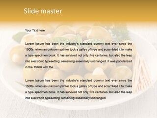 Condiment Cook Branch PowerPoint Template