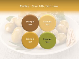 Condiment Cook Branch PowerPoint Template