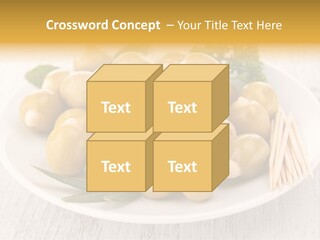 Condiment Cook Branch PowerPoint Template