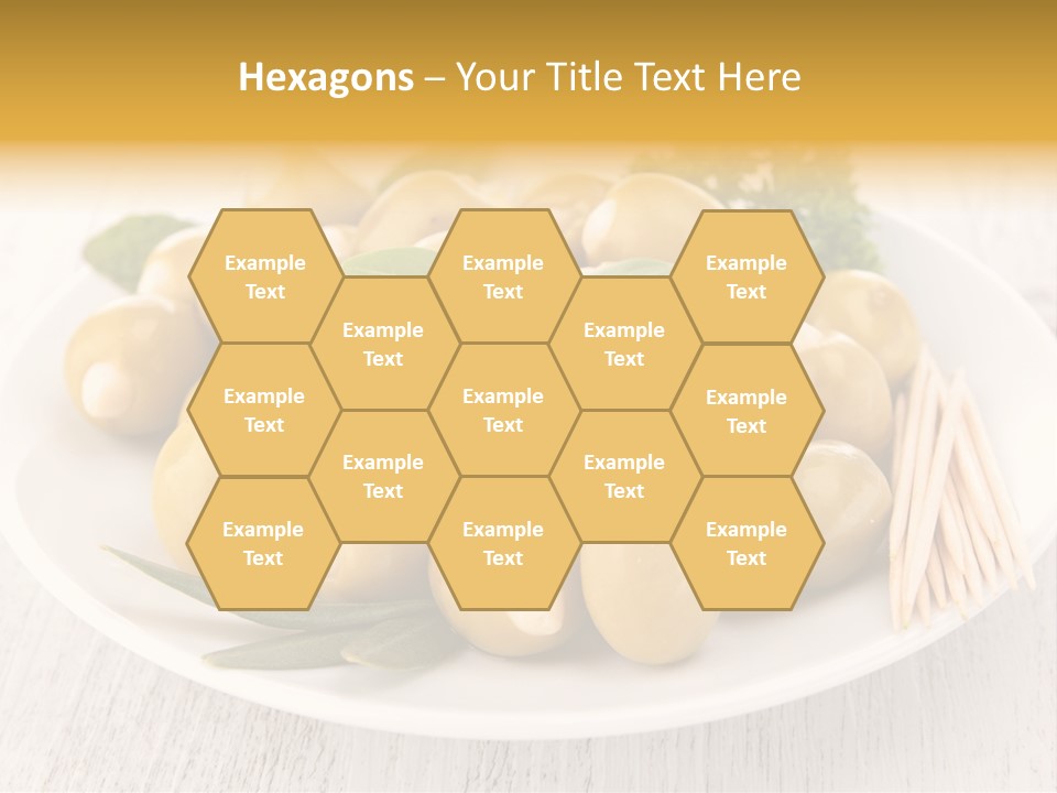 Condiment Cook Branch PowerPoint Template