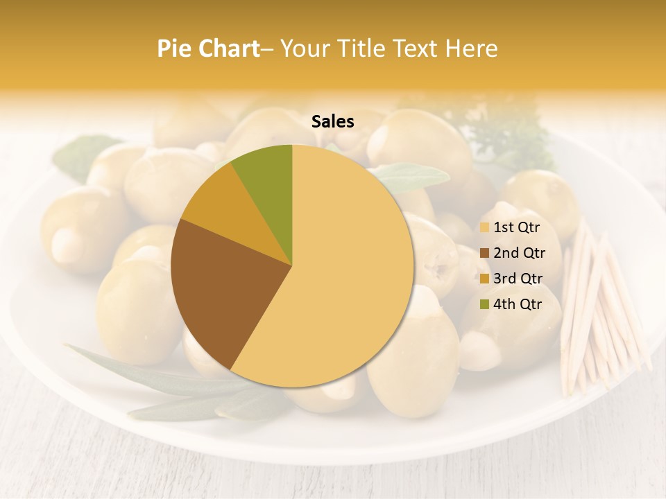 Condiment Cook Branch PowerPoint Template