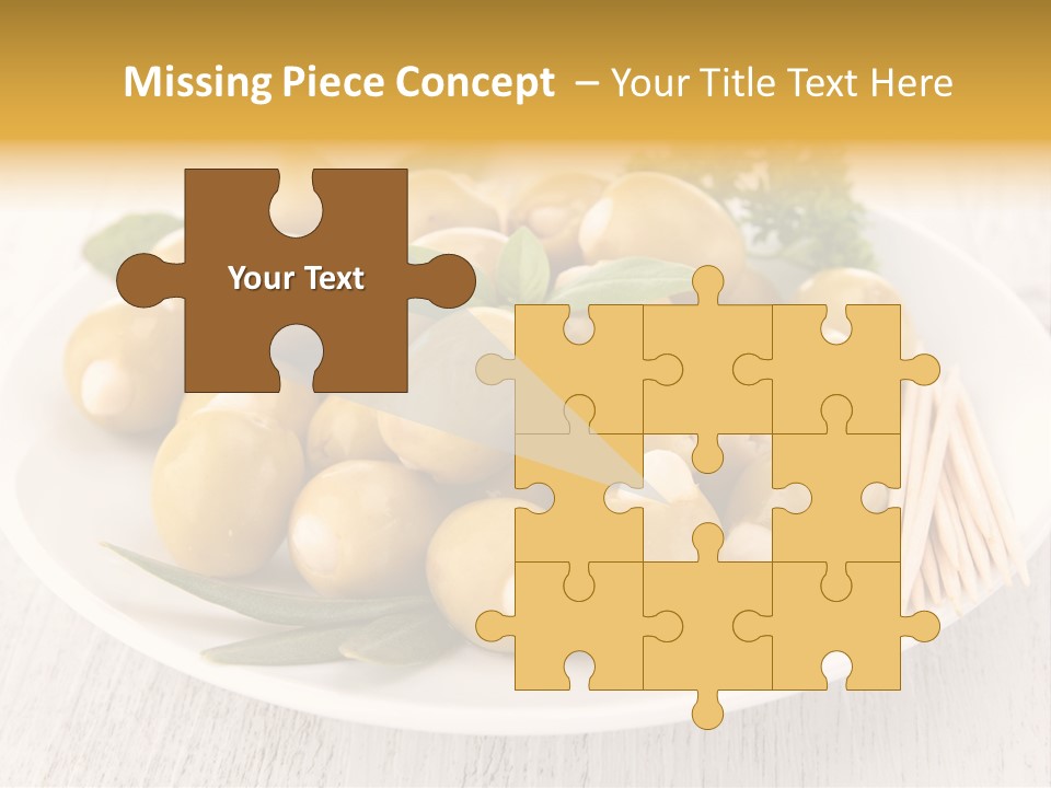 Condiment Cook Branch PowerPoint Template