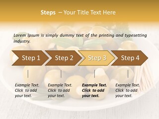 Condiment Cook Branch PowerPoint Template