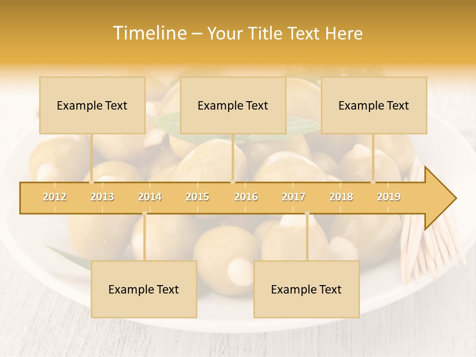 Condiment Cook Branch PowerPoint Template