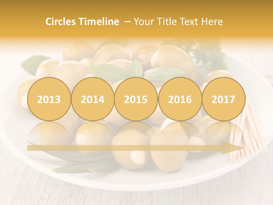 Condiment Cook Branch PowerPoint Template