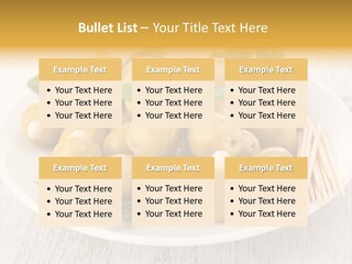 Condiment Cook Branch PowerPoint Template