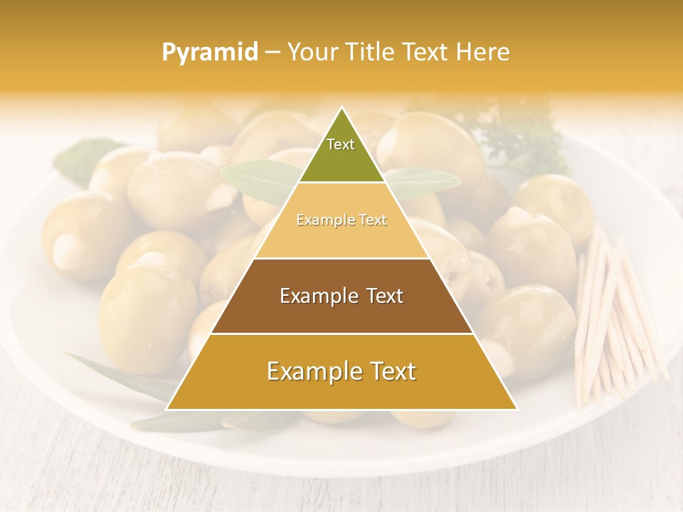Condiment Cook Branch PowerPoint Template