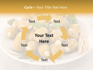 Condiment Cook Branch PowerPoint Template