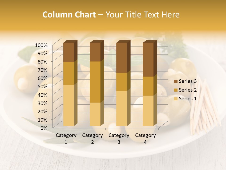 Condiment Cook Branch PowerPoint Template