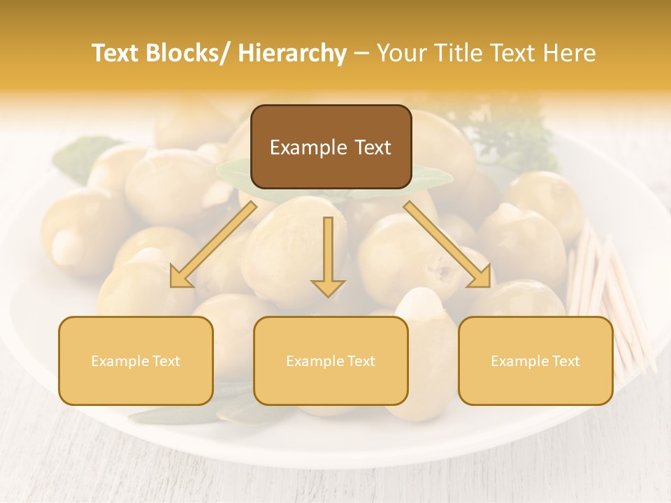Condiment Cook Branch PowerPoint Template