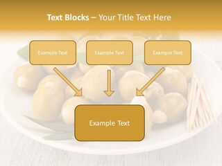 Condiment Cook Branch PowerPoint Template