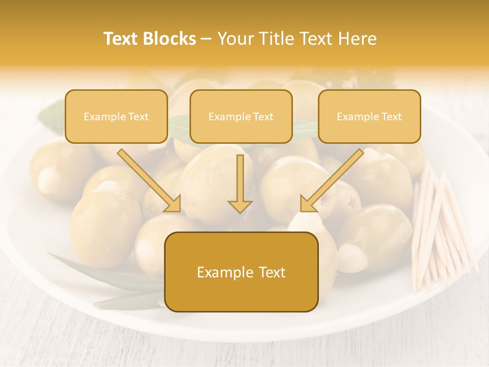 Condiment Cook Branch PowerPoint Template