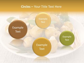 Condiment Cook Branch PowerPoint Template