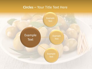 Condiment Cook Branch PowerPoint Template