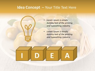 Condiment Cook Branch PowerPoint Template